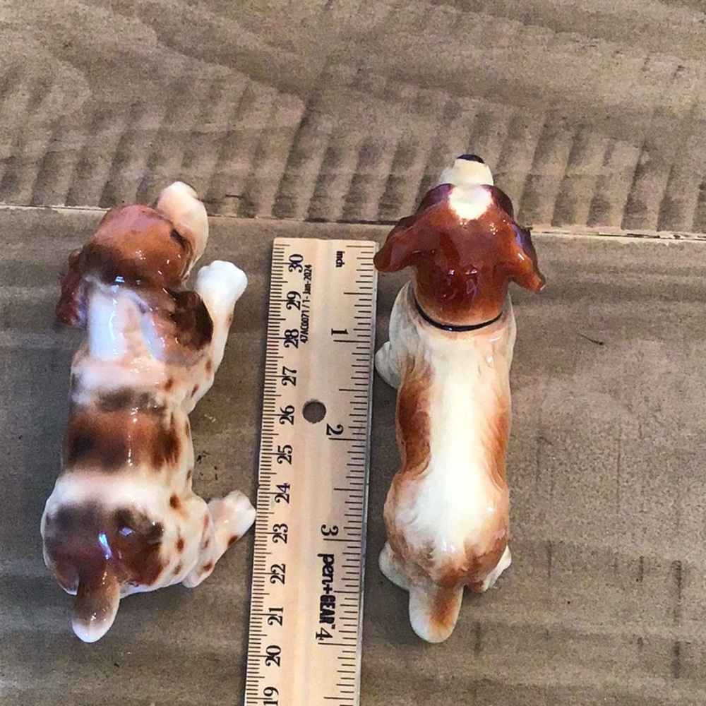 Vintage Saint Bernard from Goebel and vintage cocker spaniel figurines - Picture 10 of 14